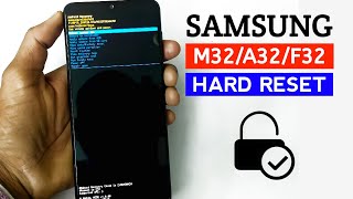 How to Samsung M32F32A32 Hard reset forgot password [upl. by Glen491]