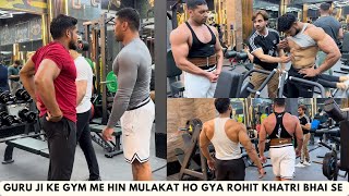 finally rohit bhai se bhi meetup ho gya  sheru classic ko lekar hua discuss PankajvermaFITNESS [upl. by Yvonne]