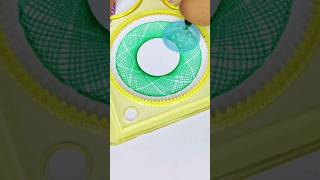 🟢 Satisfying spirograph art shorts satisfying spirograph asmr art drawing pattern relaxing [upl. by Valeda]