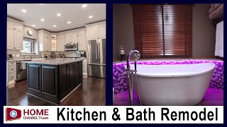 Before amp After Home Remodel  Kitchen Master Bath with Custom Tub New Mudroom Hall Bath amp More [upl. by Lorenzo]