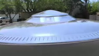 UFO Landing Exclusive  Flying Saucer Lands in Las Vegas Neighborhood CGI humor ufo funny [upl. by Suivatnad]