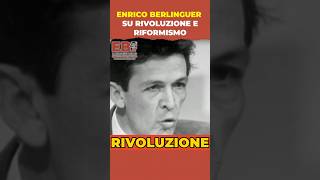 Enrico Berlinguer su rivoluzione e riformismo [upl. by Llerdna294]