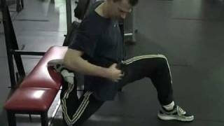 Kneeling Quad Rectus Femoris amp Psoas Stretch [upl. by Earal]