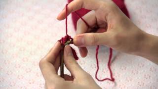 How to Cast Off Knitting a Scarf With the Garter Stitch  Knitting Techniques [upl. by Currey]