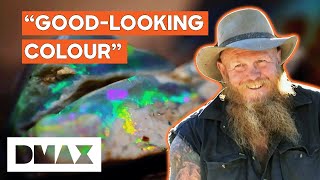 Retired Miner Joins Bushmen in Opal Quest  Outback Opal Hunters [upl. by Yrmac475]