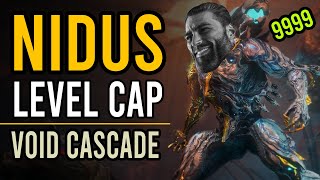 Nidus Prime level Cap Build  Void Cascade Warframe [upl. by Cohligan479]