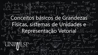 Física Geral  Conceitos básicos de Grandezas Físicas sistemas de Unidades e Representação Vetorial [upl. by Allemac]