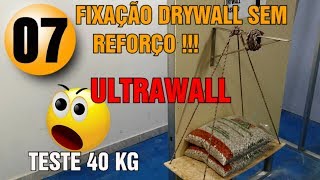 COMO FIXAR OBJETOS PESADOS SEM REFORÇO PAREDE DRYWALL AULA 07 [upl. by Melborn]