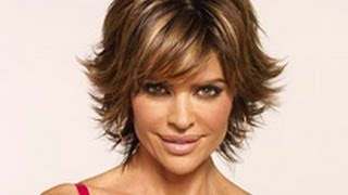 Part 1 of 2 How to CUT and STYLE your HAIR like LISA RINNA Haircut Hairstyle Tutorial layered shag [upl. by Airlie]