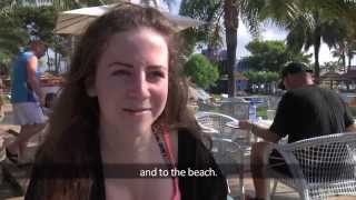 Customers at Cambrils Park Resort talking about experiences during their stay [upl. by Elleiad]