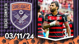 Flamengo DOMINA o Galo com SHOW de Gabigol e ABRE VANTAGEM na FINAL da Copa do Brasil  CANELADA [upl. by Myrtia]