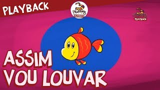 3 Palavrinhas  Assim Vou Louvar  Playback Volume 2 [upl. by Leese]