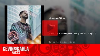 Kevz  Amor En Tiempos de Grindr Lyric Video [upl. by Giorgio]