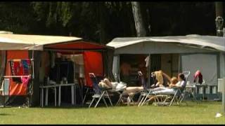 Campingplatz Gatsch Eck Neubrandenburg Mecklenburgische Seenplatte Urlaub Camping Mecklenburg Kanu [upl. by Namreh651]