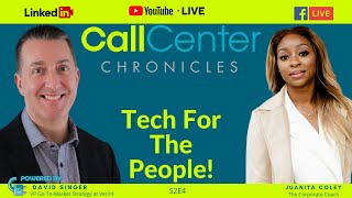 quotTech For The Peoplequot featuring David Singer of Verint  Call Center Chronicles S2E4 [upl. by Ursal]