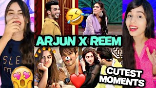 REEM SHEIKH🥰 amp ARJUN BIJLANI 😂 CUTEST amp FUNNIEST LATEST INSTAGRAM TRENDING MOMENTS REACTION [upl. by Isus]