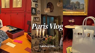 Paris Vlog  Hermès Birkin Unboxing  Paris life with dog  Paris local restaurants [upl. by Ardnassak199]