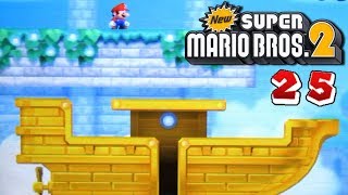 Reise auf dem Goldschiff 💰 New Super Mario Bros 2 BLIND 25 [upl. by Eirelav]