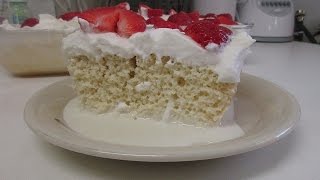 Tres Leches Cake  Easy and Wonderful [upl. by Mokas886]