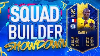 FIFA 19 SQUAD BUILDER SHOWDOWN TEAM OF THE YEAR KANTE VS ITANI The Ultimate Fifa Series Finale [upl. by Onfre609]