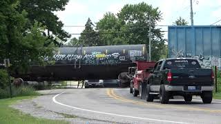 Watch Bay County train derailment caught on camera [upl. by Gnurt]