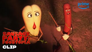 Attack of the Killer Campers  Sausage Party Foodtopia  Prime Video [upl. by Kessia]