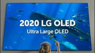 2020 LG OLED TV l Aweinspiring Ultra Large 19558 cm 77 OLED [upl. by Nomyaw737]