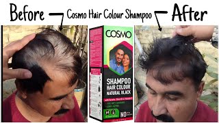 Cosmo hair colour shampoo honest review  How to use cosmo hair colour shampoo [upl. by Aicatsanna262]