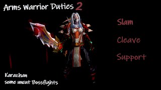 Deykin  Arms Warrior Duties 2  Slam Cleave Support  Raid PvE  DPS  WoW TBC Classic [upl. by Nannoc321]