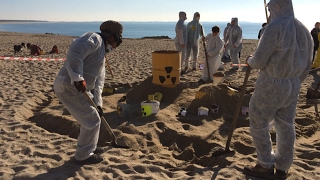 Manif contre lenfouissement des déchets nucléaires à Bure Meuse [upl. by Surtemed]