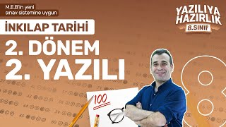 KİM 100 İSTER 8 Sınıf İnkılap Tarihi 2 Dönem 2 Yazılıya Hazırlık 2024 Full Tekrar [upl. by Amity]