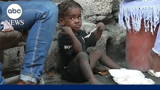 Violent gangs disease and hunger deepen humanitarian crisis in Haiti [upl. by Adnwahsar]