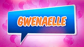 Joyeux anniversaire Gwenaelle [upl. by Einal]