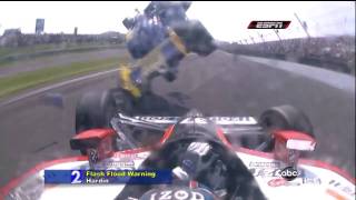 Ryan HunterReay  Mike Conway crash onboard HD [upl. by Tressa421]