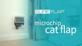 How to locate the serial number  SureFlap Microchip Cat Flap [upl. by Adelice]