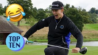 Top 10 Golf Freakouts amp Angry Golfers [upl. by Minor]