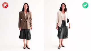 How To Dress INVERTED Triangle Body Shape  15 Style Tips [upl. by Allix]