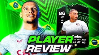 86 RTTK DIEGO CARLOS SBC PLAYER REVIEW  ROAD TO THE KNOCKOUTS  FC 24 ULTIMATE TEAM [upl. by Mccartan712]