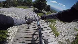 MONT VENTOUX descente VTT coté SUD [upl. by Kaule460]