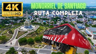 Monorriel de Santiago ruta completa Republica Dominicana [upl. by Nance]