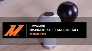 How To Install Mishimotos Delrin Teardrop Shift Knob on your BMW [upl. by Hamlani]