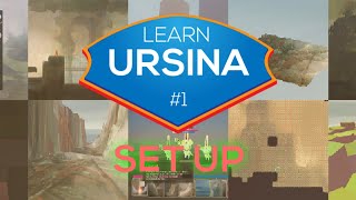 Setting up Ursina engine  Ursina part 1 [upl. by Yentrac769]