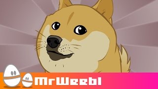 Doge Adventure  animated music video  MrWeebl [upl. by Ekoorb]