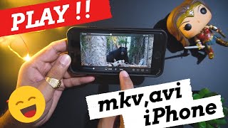 How to Play Any Video Format on iPhone  MKV AVI MP4 Video Transfer [upl. by Brause575]