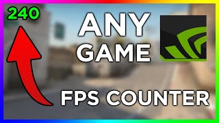 How to Get FPS Counter on PC 2022 Works for EVERY GAME [upl. by Savior]