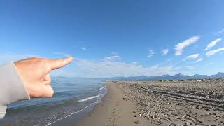 Nude Beach Review at Spiaggia della Lecciona Viareggio Toscana Italy [upl. by Nahtanaoj]