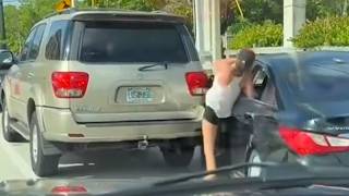 Drunk Road Raging Lady Crashes Into Car  CAR CRASHES amp KARMA [upl. by Col898]