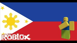 Philippine 🇵🇭 National Anthem in ROBLOX [upl. by Barbuto]