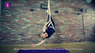 Joga w powietrzu  Aerial Yoga with Agnieszka Łukowicz [upl. by Adekam]