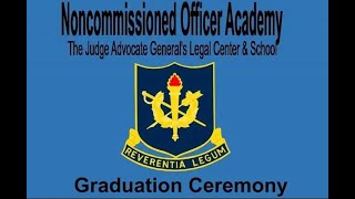 NCOA Graduation Ceremony [upl. by Nodyarg]